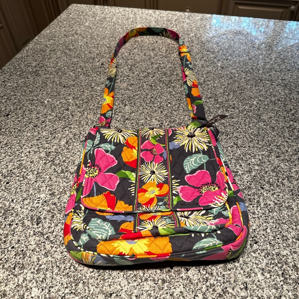 Vera Bradley Jazzy Blooms Tote Bag